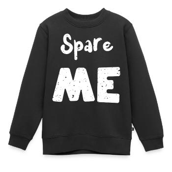 Spare Me - Bowling - Kinder Premium Organic Sweatshirt - Schwarz - Vorne - AI Model Kid Female (0cm)
