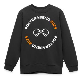 Polterabend 2024 - Kinder Premium Organic Sweatshirt - Schwarz - Vorne - AI Model Kid Female (0cm)