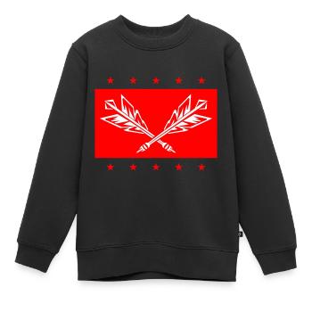 Dartpfeile Darts Sport - Kinder Premium Organic Sweatshirt - Schwarz - Vorne - AI Model Kid Female (0cm)