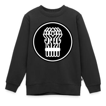 Icône de légume - Sweat Premium enfant bio - noir - Devant - AI Model Kid Female (0cm)