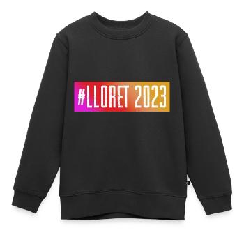 Lloret De Mar 2023 - Kinder Premium Organic Sweatshirt - Schwarz - Vorne - AI Model Kid Female (0cm)