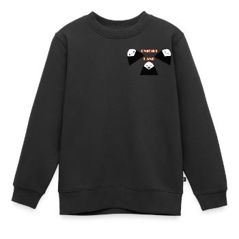 ONIGIRI LAND - Kinder Premium Organic Sweatshirt - Schwarz - Vorne - AI Model Kid Female (0cm)