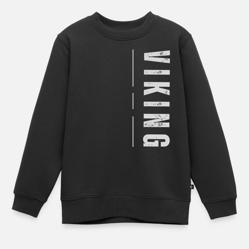 Viking - Sweat Premium enfant bio - noir