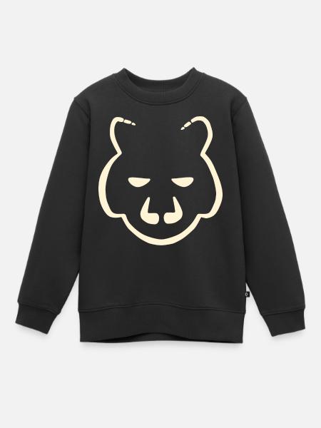 Regard de couguar - Sweat Premium enfant bio - noir