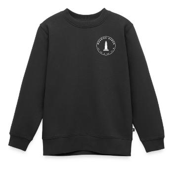 Buenos Aires avec monument et coordonnées - Sweat Premium enfant bio - noir - Devant - AI Model Kid Female (0cm)