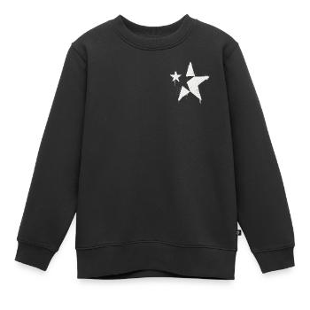 Logo TheStar - Édition Spray - Sweat Premium enfant bio - noir - Devant - AI Model Kid Female (0cm)