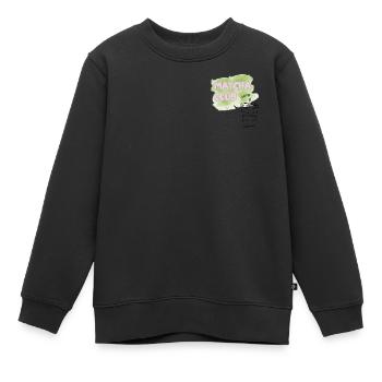 Matcha Club Illustration - Kinder Premium Organic Sweatshirt - Schwarz - Vorne - AI Model Kid Female (0cm)