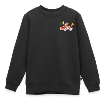 Auto, Wiltsch, Moteur, Sport, Frech, Schweiz, art - Sweat Premium enfant bio - noir - Devant - AI Model Kid Female (0cm)