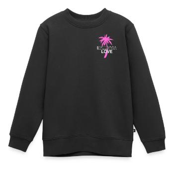 Mallorca - Kinder Premium Organic Sweatshirt - Schwarz - Vorne - AI Model Kid Female (0cm)