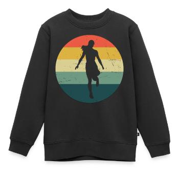 Shuffle Shuffle Boy Melbourne Shuffle Shuffledance - Kinder Premium Organic Sweatshirt - Schwarz - Vorne - AI Model Kid Female (0cm)