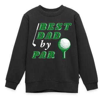 Golf Golfeurs Golfeurs - Sweat Premium enfant bio - noir - Devant - AI Model Kid Female (0cm)