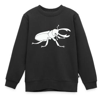 Insecte - Sweat Premium enfant bio - noir - Devant - AI Model Kid Female (0cm)