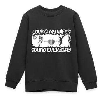 Tontechniker Sound Audio Engineer - Kinder Premium Organic Sweatshirt - Schwarz - Vorne - AI Model Kid Female (0cm)