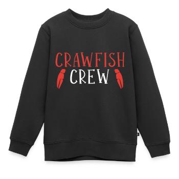 Langusten Languste - Kinder Premium Organic Sweatshirt - Schwarz - Vorne - AI Model Kid Female (0cm)