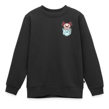 Manga Zeichentrick Comic Anime Japanisch - Kinder Premium Organic Sweatshirt - Schwarz - Vorne - AI Model Kid Female (0cm)