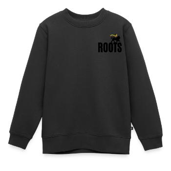 Roots Reggae - Kids Premium Organic Sweatshirt - black - Front - AI Model Kid Female (0cm)