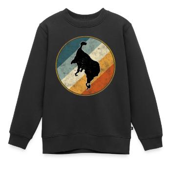 Müritz Vacances - Sweat Premium enfant bio - noir - Devant - AI Model Kid Female (0cm)