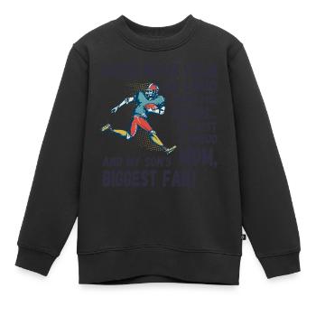 Désolé pour les cris forts, Football Mama - Sweat Premium enfant bio - noir - Devant - AI Model Kid Female (0cm)