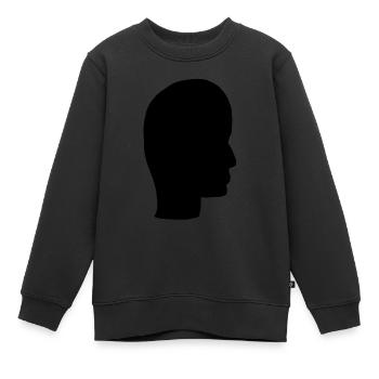 Profil principal Personnes Icône de la page Personnes - Sweat Premium enfant bio - noir - Devant - AI Model Kid Female (0cm)