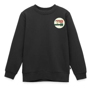 Peanuts Woodstock Gitarre 1969 Musik - Kinder Premium Organic Sweatshirt - Schwarz - Vorne - AI Model Kid Female (0cm)
