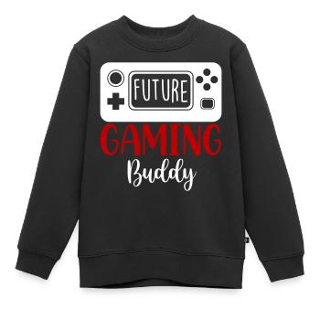 Zukunftszocker Spielekonsole Sprüche Baby Kinder - Kinder Premium Organic Sweatshirt - Schwarz - Vorne - AI Model Kid Female (0cm)