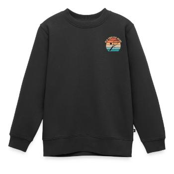 Old Schmetterhand Schmetterball Tennis Spieler - Kinder Premium Organic Sweatshirt - Schwarz - Vorne - AI Model Kid Female (0cm)
