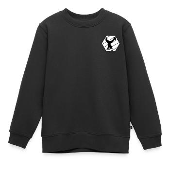 B-Boy Breakdance Street Art Danseur de break dancer - Sweat Premium enfant bio - noir - Devant - AI Model Kid Female (0cm)