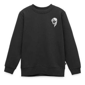 Mon Dieu - Sweat Premium enfant bio - noir - Devant - AI Model Kid Female (0cm)