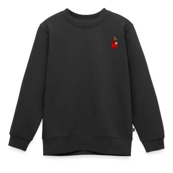 Breakdancer - Tangram - Sweat Premium enfant bio - noir - Devant - AI Model Kid Female (0cm)