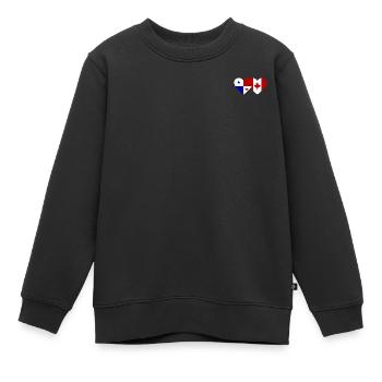 Panama Kanada Flagge - Kinder Premium Organic Sweatshirt - Schwarz - Vorne - AI Model Kid Female (0cm)