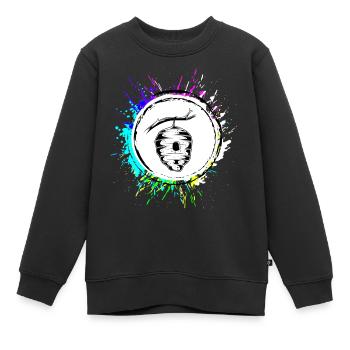 Imker honig Bienen Nest - Kinder Premium Organic Sweatshirt - Schwarz - Vorne - AI Model Kid Female (0cm)