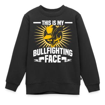 Rodeo - Kinder Premium Organic Sweatshirt - Schwarz - Vorne - AI Model Kid Female (0cm)