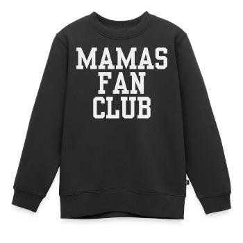 Mama Fanclub Vater Kind Outfit Muttertag Familie - Kinder Premium Organic Sweatshirt - Schwarz - Vorne - AI Model Kid Female (0cm)