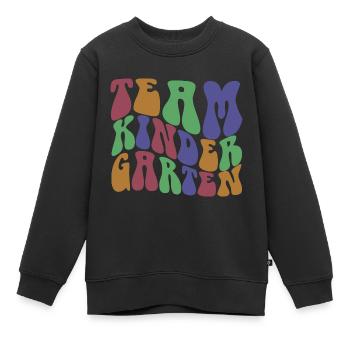 Équipe Maternelle Cool Pre-K Enseignant & Élèves Cadeau - Sweat Premium enfant bio - noir - Devant - AI Model Kid Female (0cm)