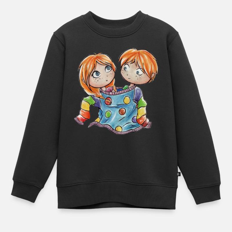 Zodiaque: Gémeaux - Sweat Premium enfant bio - noir