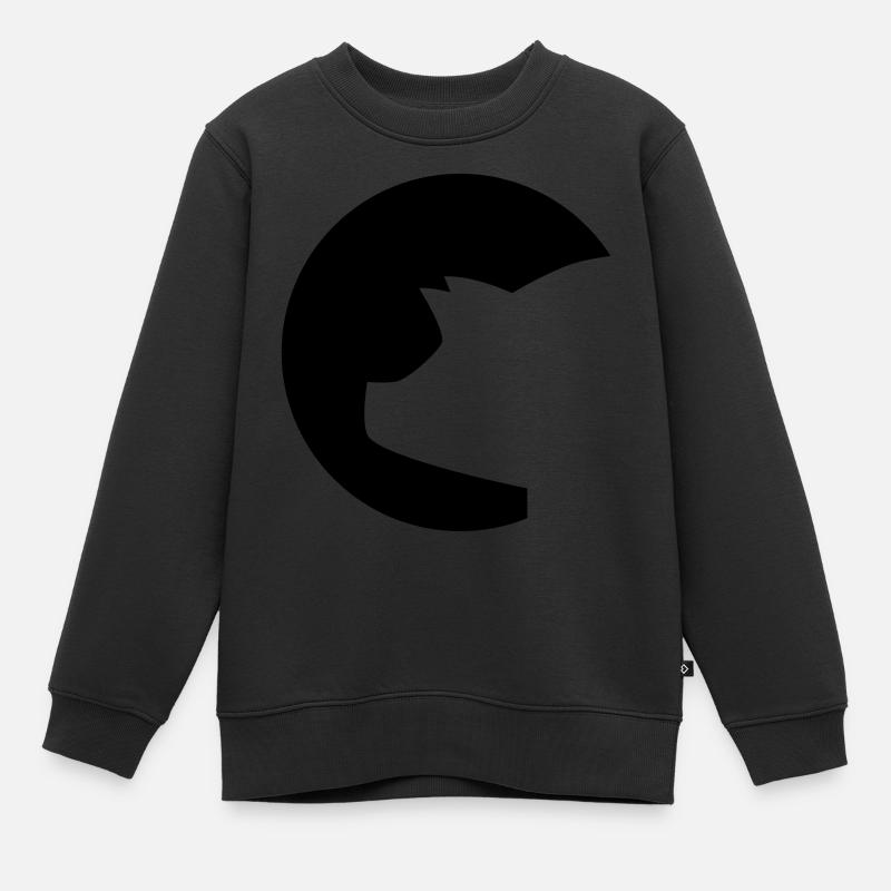 Schweini - Kinder Premium Organic Sweatshirt - Schwarz