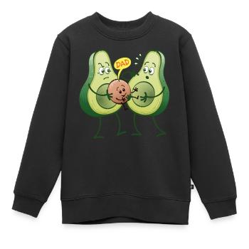 Seltsame Anwälte in Sachen Vaterschaft - Kinder Premium Organic Sweatshirt - Schwarz - Vorne - AI Model Kid Female (0cm)