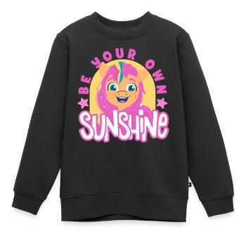My Little Pony Mit Sunny Starscout - Kinder Premium Organic Sweatshirt - Schwarz - Vorne - AI Model Kid Female (0cm)