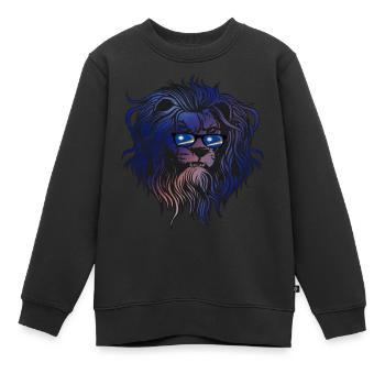 Marshall (Îles) - Sweat Premium enfant bio - noir - Devant - AI Model Kid Female (0cm)