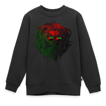 Martinique - Sweat Premium enfant bio - noir - Devant - AI Model Kid Female (0cm)