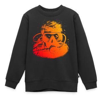 Scuba Diver Scuba Taucher Scuba Tauchen - Kinder Premium Organic Sweatshirt - Schwarz - Vorne - AI Model Kid Female (0cm)