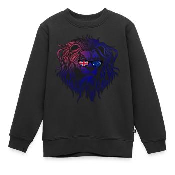 Australien - Kinder Premium Organic Sweatshirt - Schwarz - Vorne - AI Model Kid Female (0cm)
