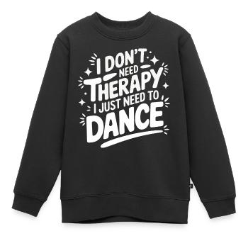 Tanzen Tänzer Tanzen - Kinder Premium Organic Sweatshirt - Schwarz - Vorne - AI Model Kid Female (0cm)
