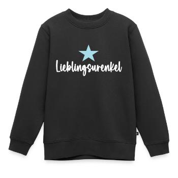 Urenkelsohn Ur-Enkel Jungen Urenkel Enkel Liebling - Kinder Premium Organic Sweatshirt - Schwarz - Vorne - AI Model Kid Female (0cm)