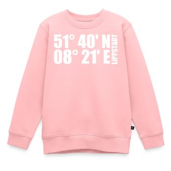 Lippstadt coordinates - Kids Premium Organic Sweatshirt - rose - Front - AI Model Kid Female (0cm)