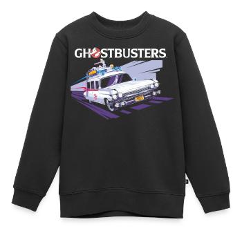 Ghostbusters Ecto-1 - Kinder Premium Organic Sweatshirt - Schwarz - Vorne - AI Model Kid Female (0cm)