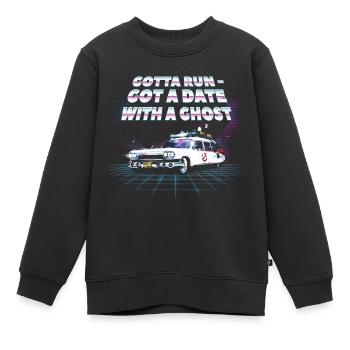 Ghostbusters Date Mit Einem Geist - Kinder Premium Organic Sweatshirt - Schwarz - Vorne - AI Model Kid Female (0cm)
