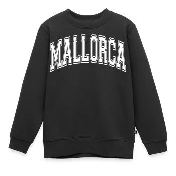 Mallorca - Kinder Premium Organic Sweatshirt - Schwarz - Vorne - AI Model Kid Female (0cm)