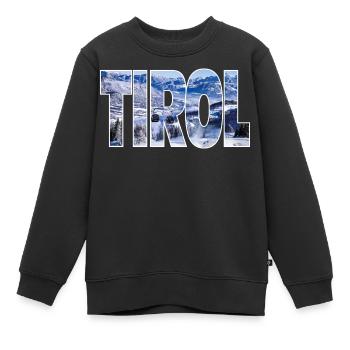 Tirol - Kinder Premium Organic Sweatshirt - Schwarz - Vorne - AI Model Kid Female (0cm)
