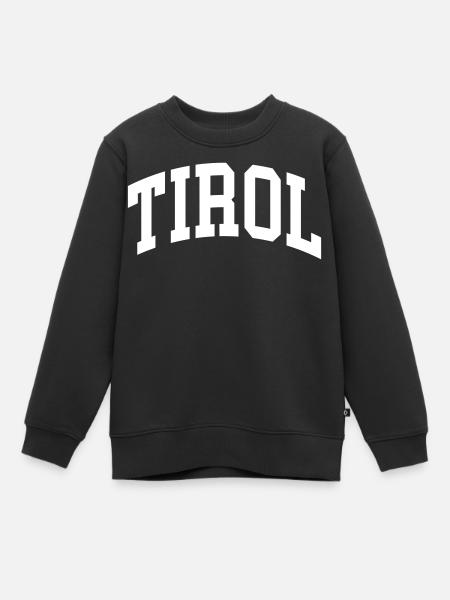 Tirol - Kinder Premium Organic Sweatshirt - Schwarz